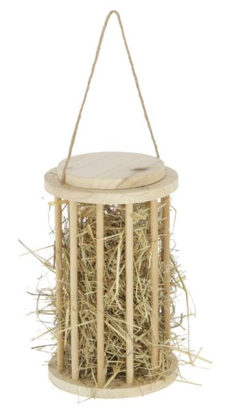 Heuraufe 3 in 1 für Nager und Hühner - Futterraufe für ein gesundes Fressverhalten und sauberes Futter